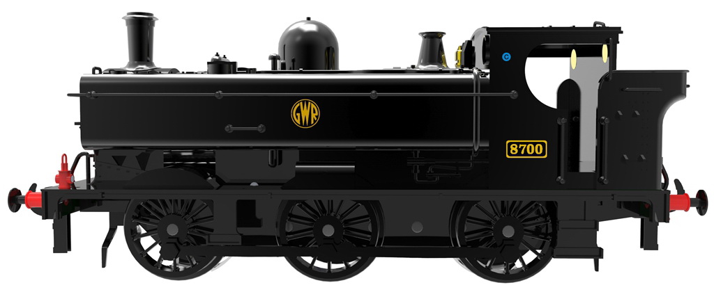 Livery 3 GWR SB Black 8700